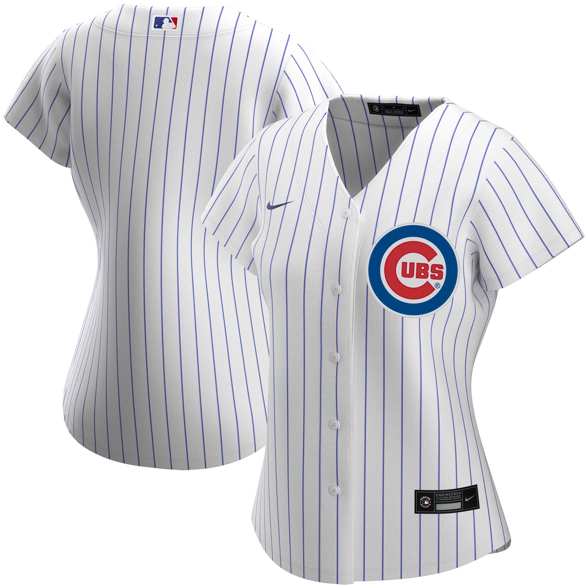 Chicago Cubs Nike Women Home 2020 MLB Team Jersey White->chicago cubs->MLB Jersey